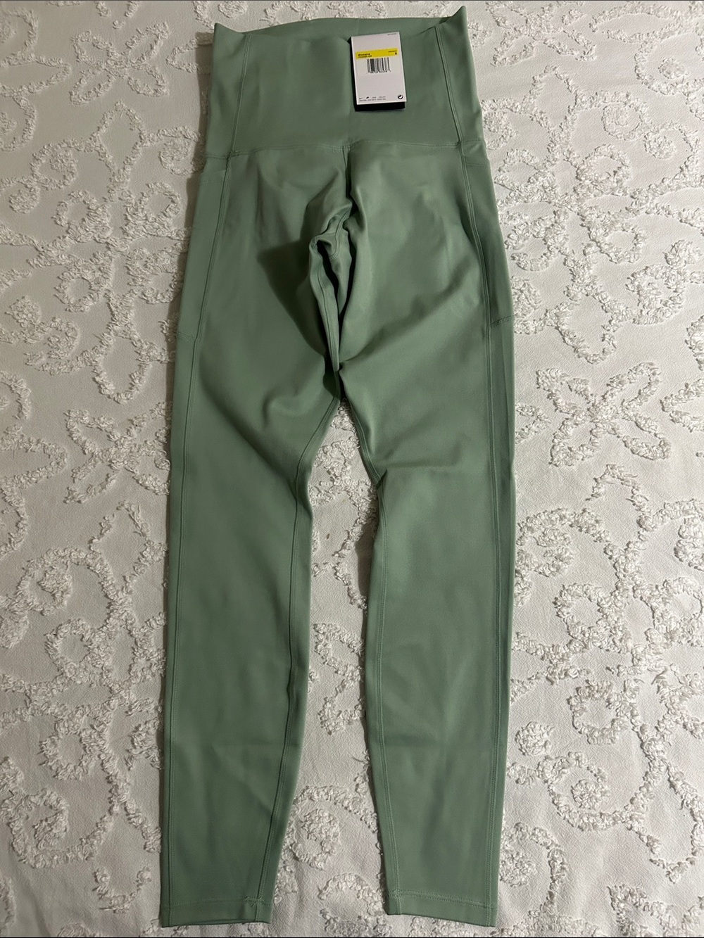 Nike Sage Green High-Waist Performance Leggings